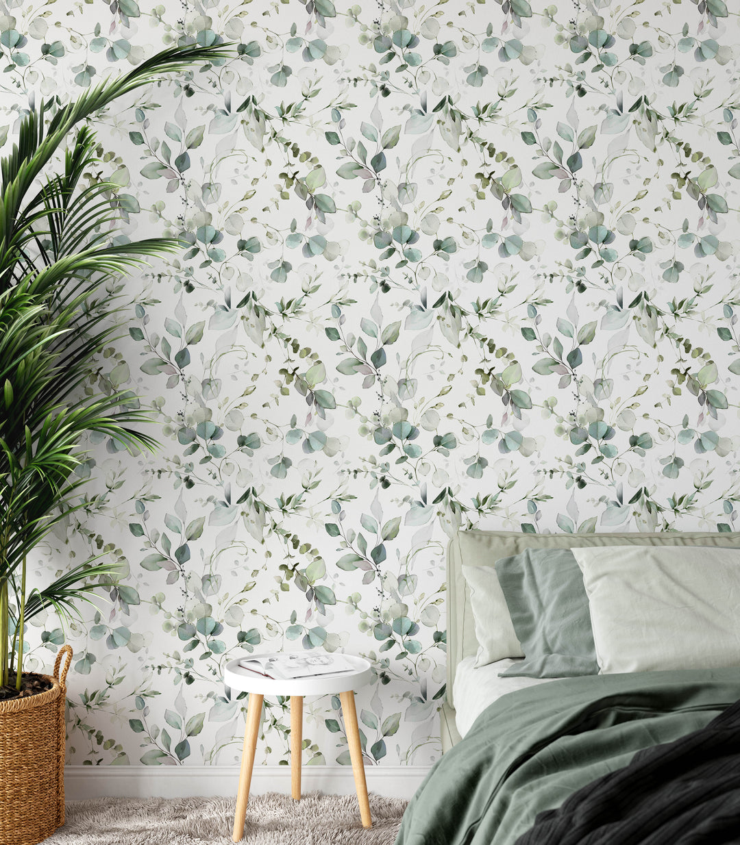 Jonah Wallpaper | Delicate Nature Eucalyptus Foliage