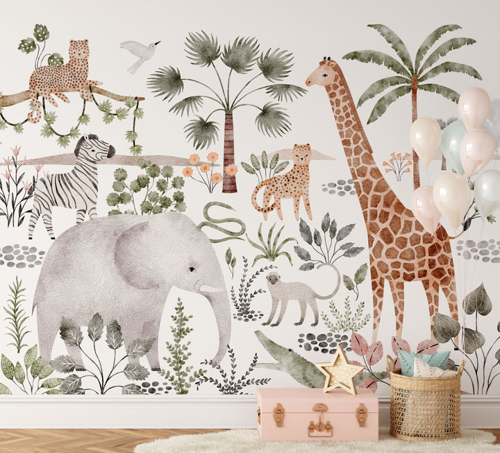 Wild Savanna Mural