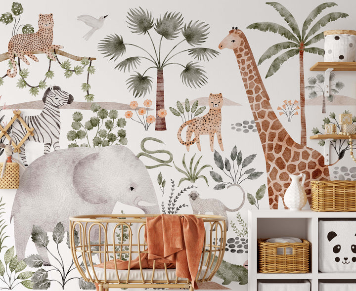 Wild Savanna Mural