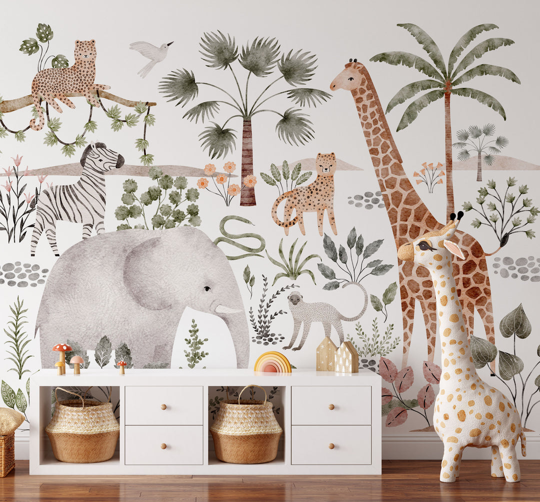 Wild Savanna Mural