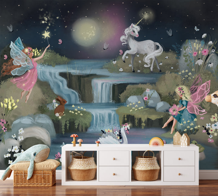 Enchanted Lake Wallpaper Mural