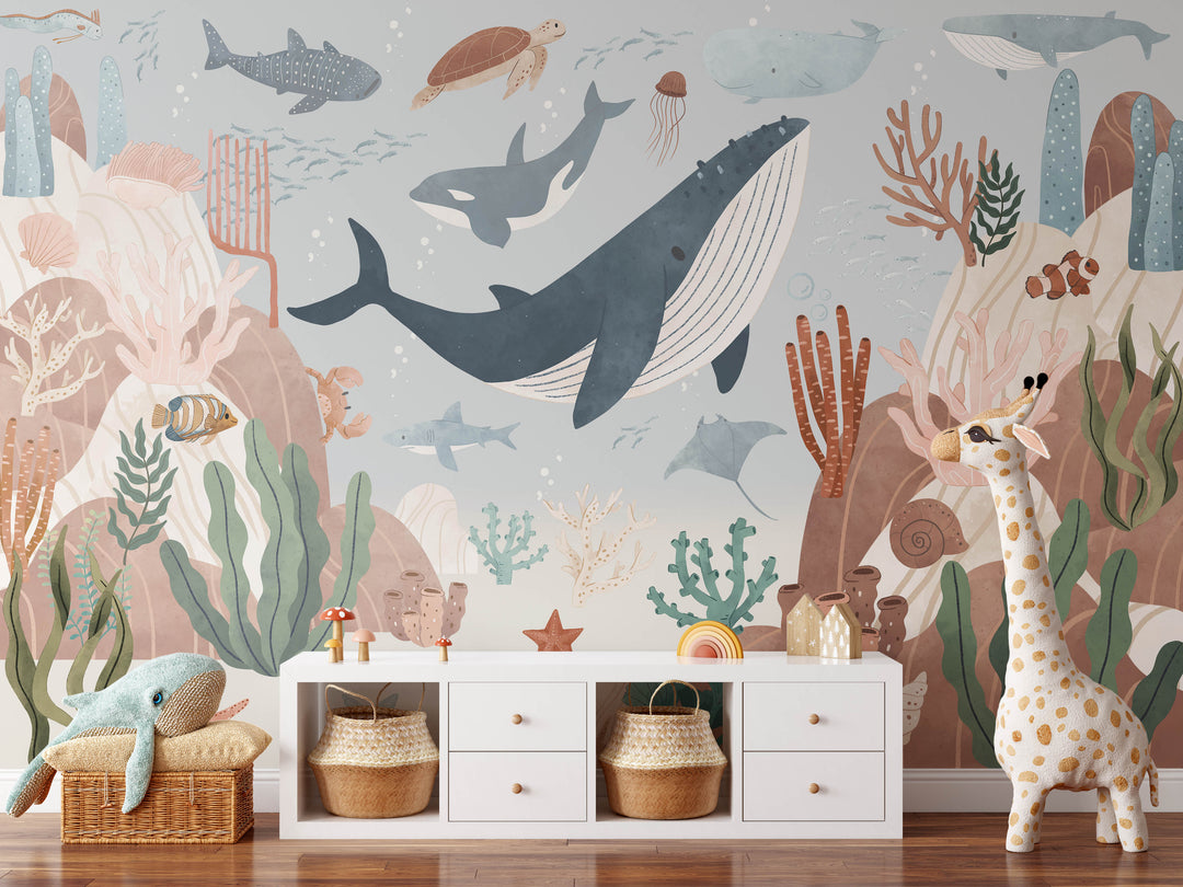 Ocean Wonders Mural