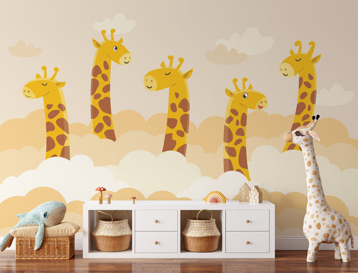 Happy Giraffe Mural