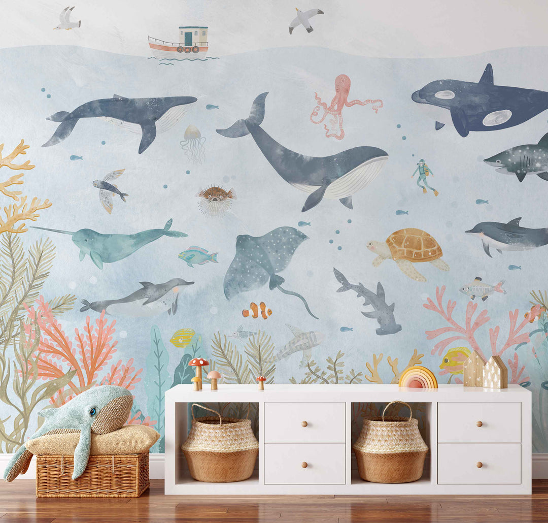 Happy Ocean Mural