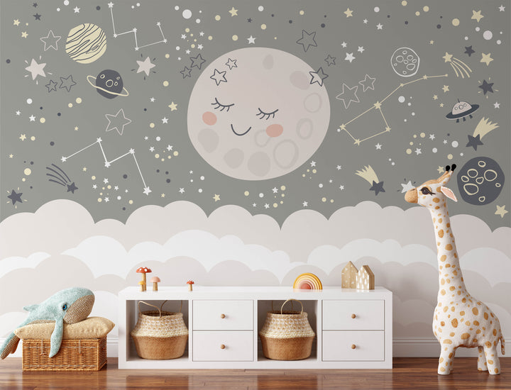 Cozy Moon Mural