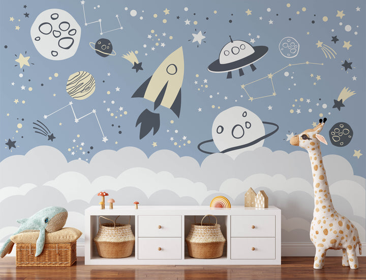 Space Traveler Mural