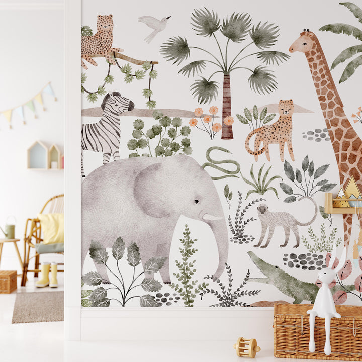 Wild Savanna Mural