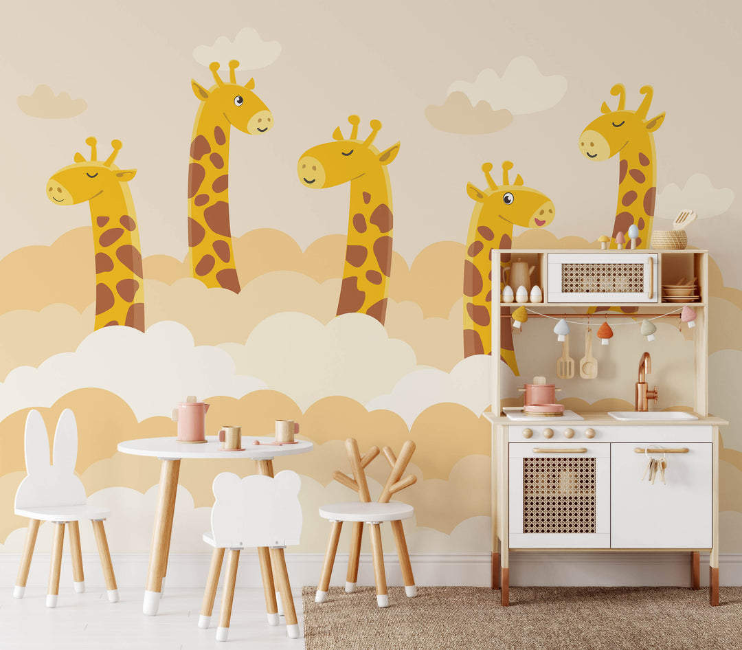 Happy Giraffe Mural