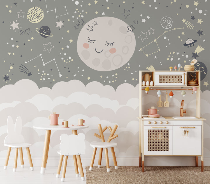 Cozy Moon Mural