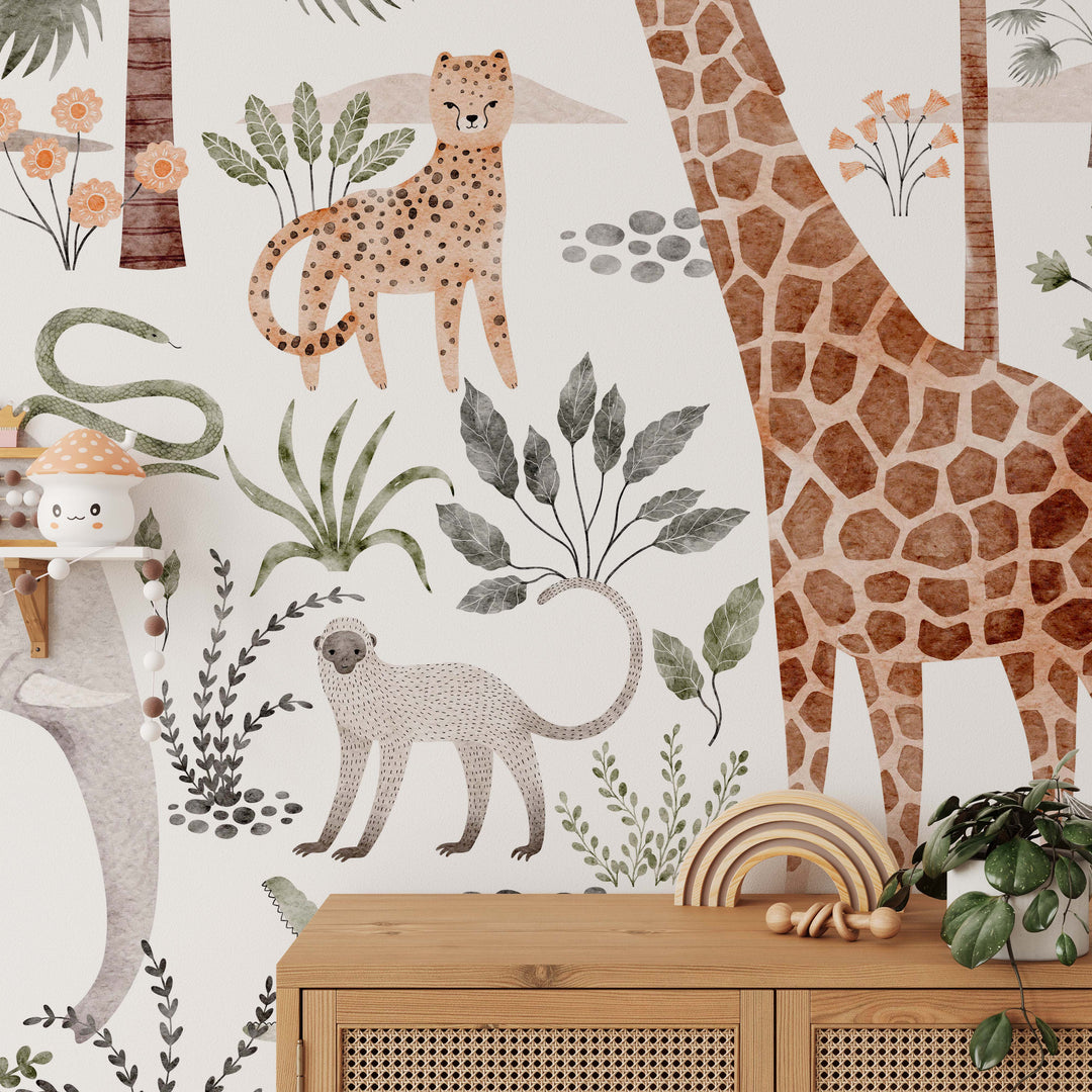 Wild Savanna Mural