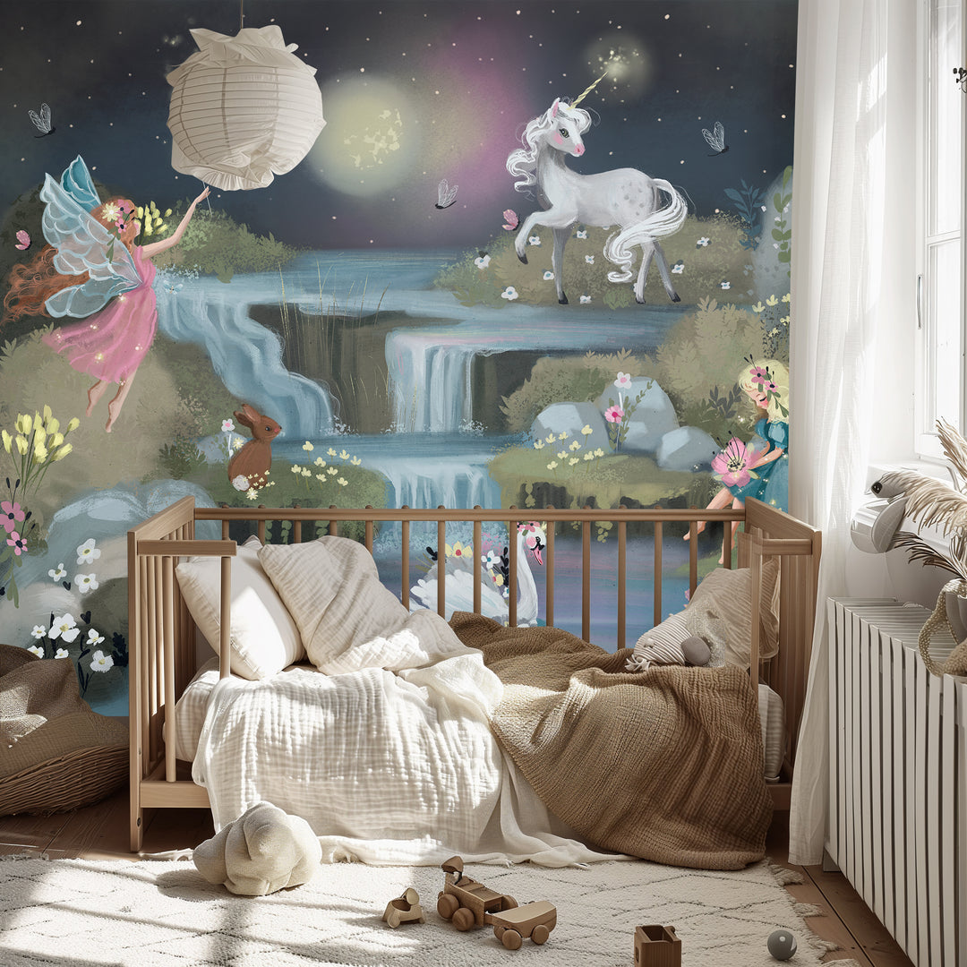 Enchanted Lake Wallpaper Mural