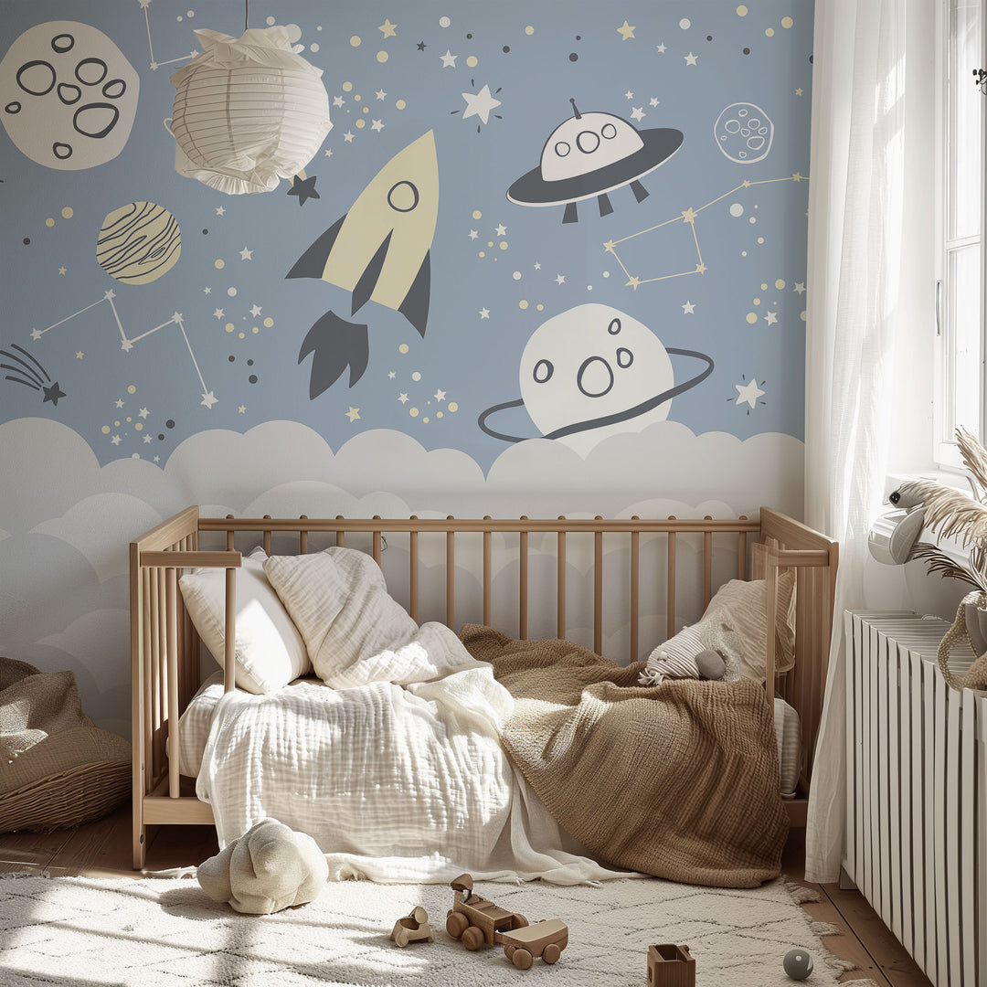 Space Traveler Mural