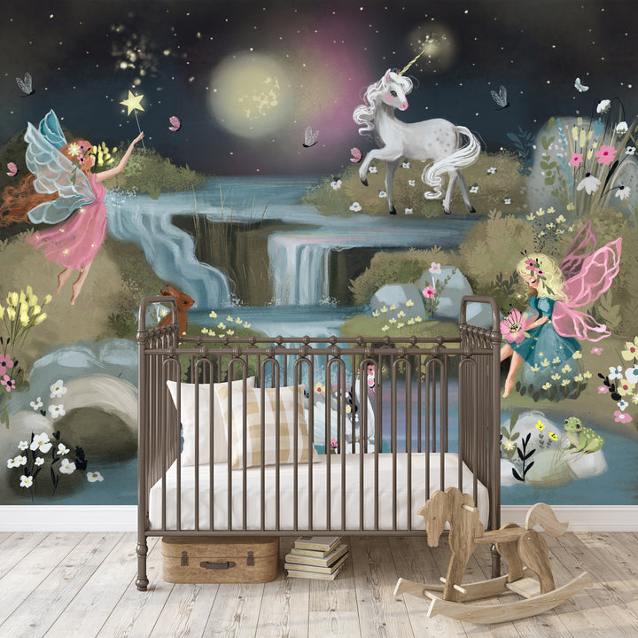 Enchanted Lake Wallpaper Mural