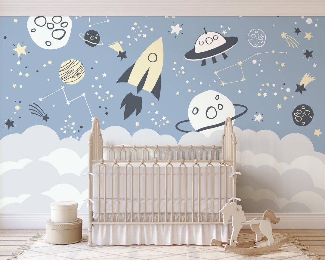 Space Traveler Mural