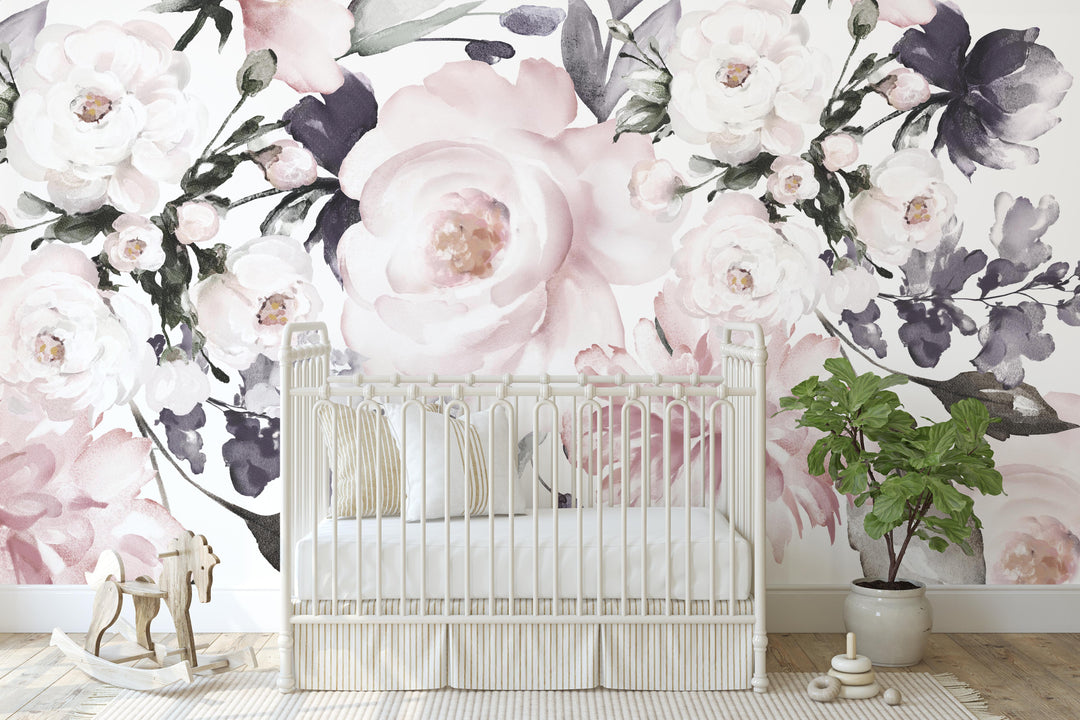 The Romantic Bouquet Wallpaper Mural