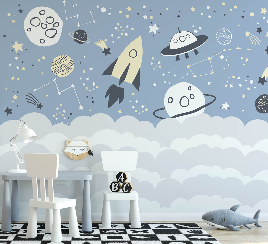 Space Traveler Mural