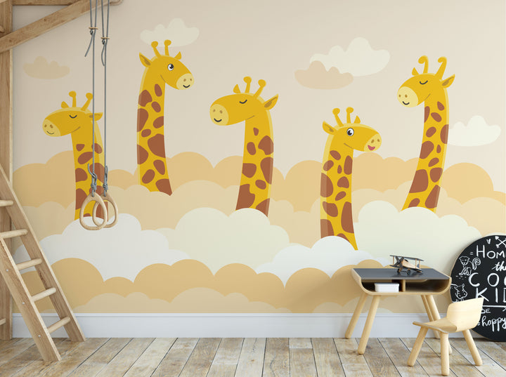 Happy Giraffe Mural