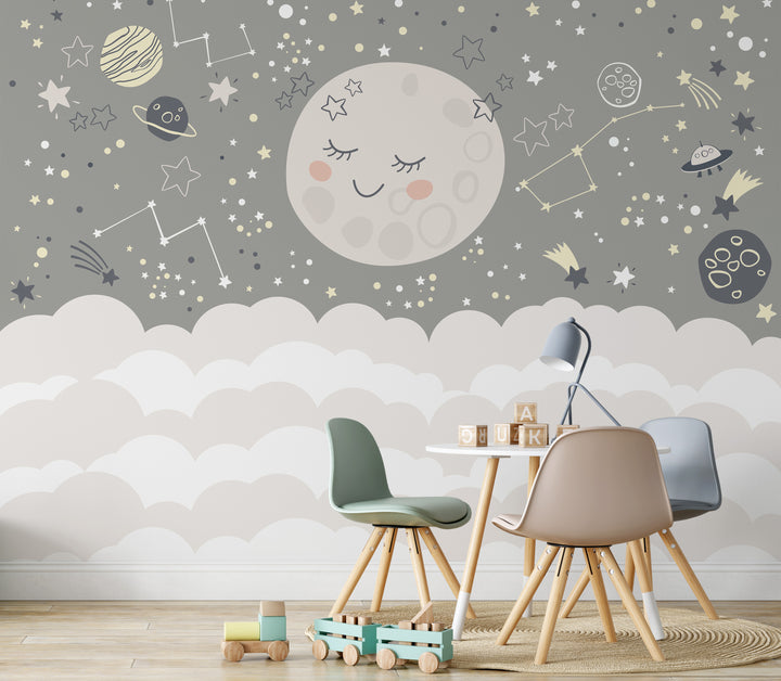 Cozy Moon Mural