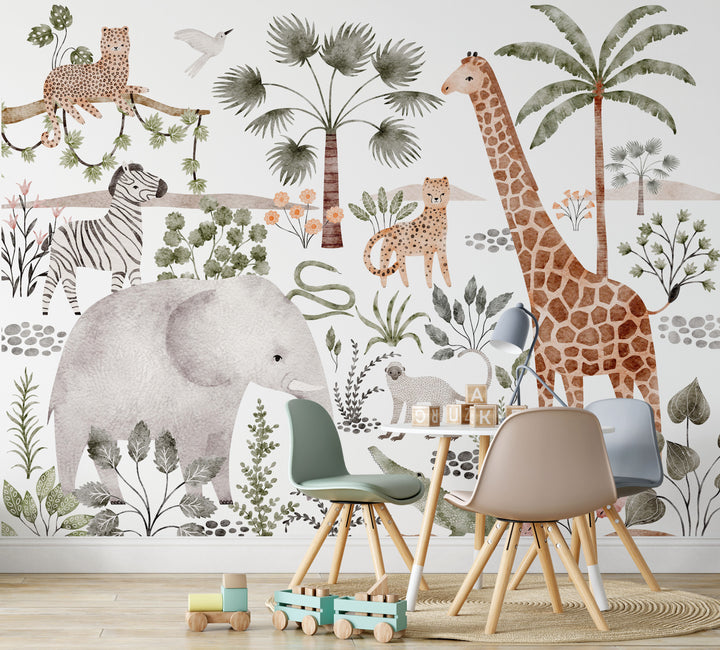 Wild Savanna Mural