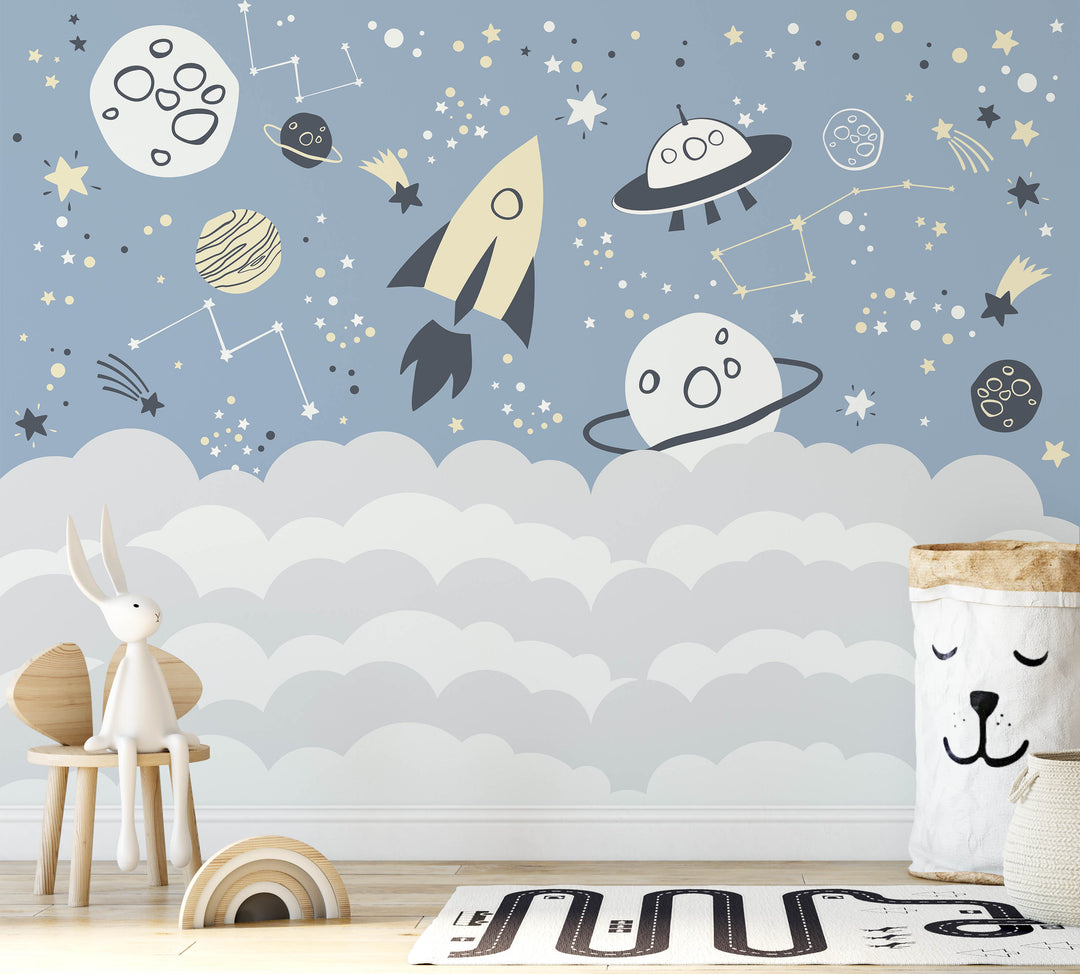 Space Traveler Mural