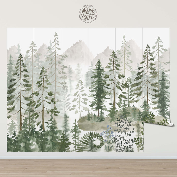 Woodland Tales Mural