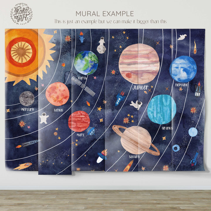 Solar System Mural