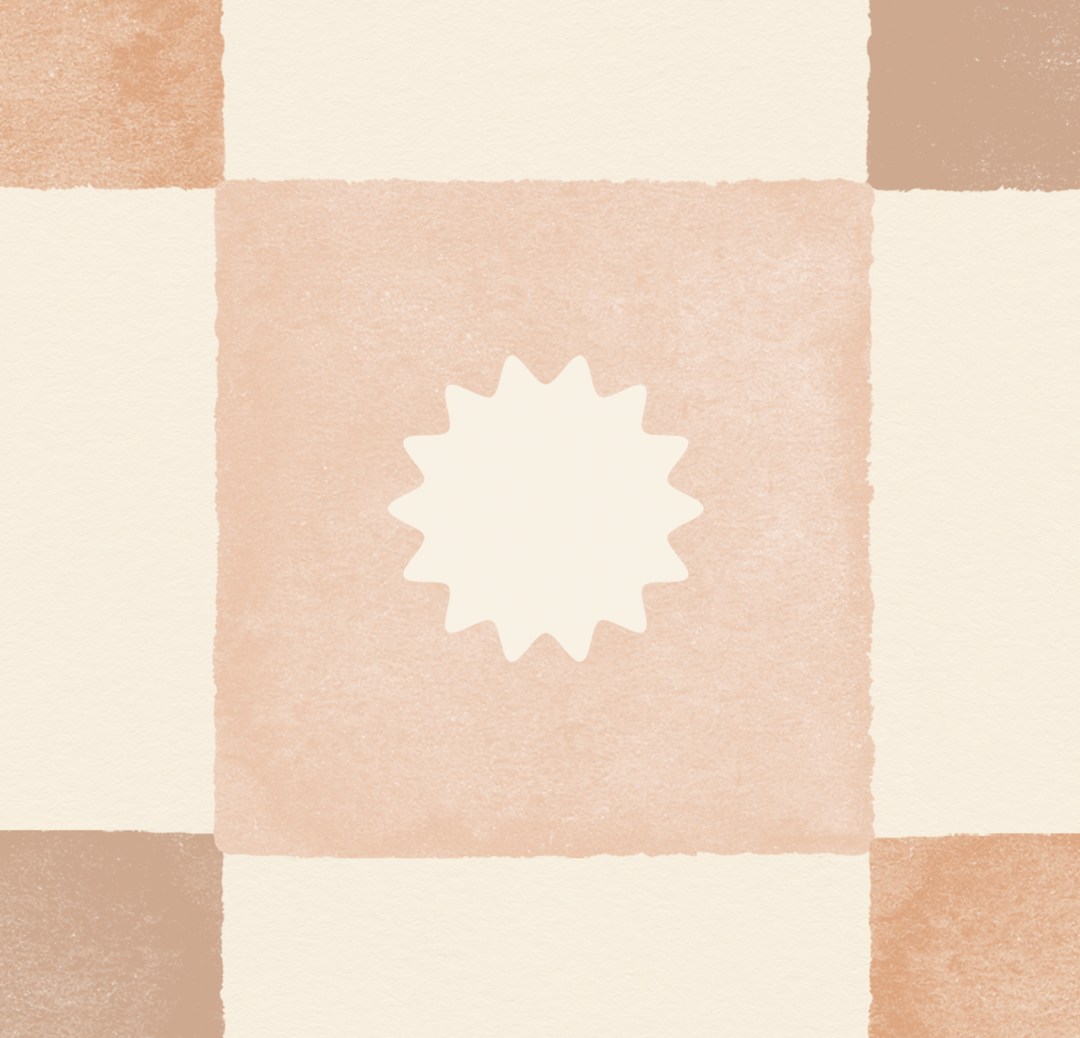 Sunburst Plaid Wallpaper