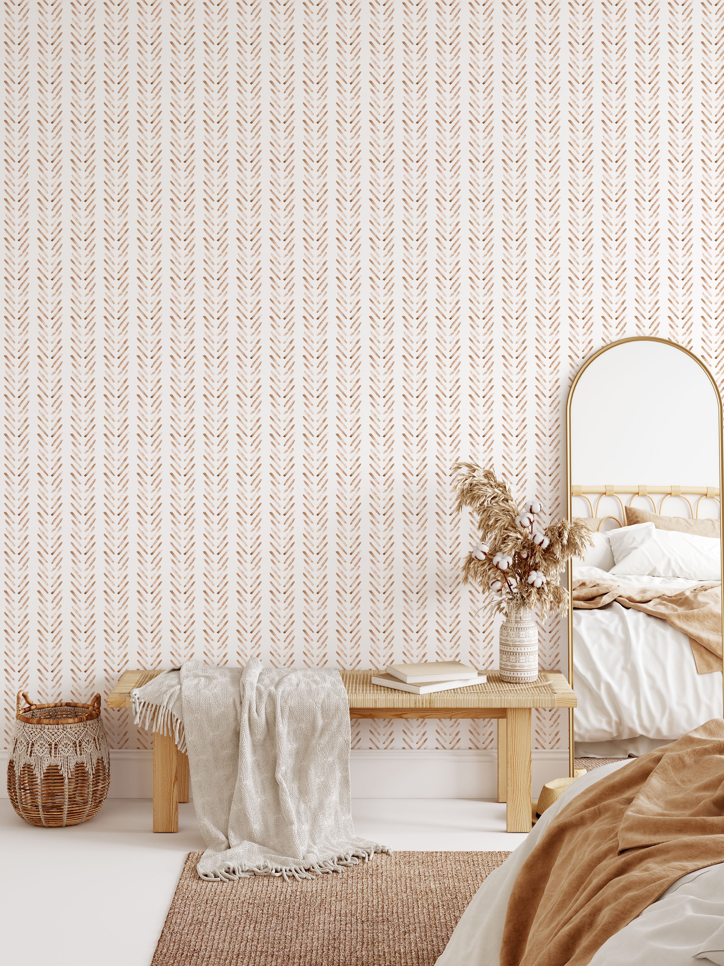 Tempaper Brass Belly Blush Peel and Stick Wallpaper 28 sq ft in the  Wallpaper department at Lowescom