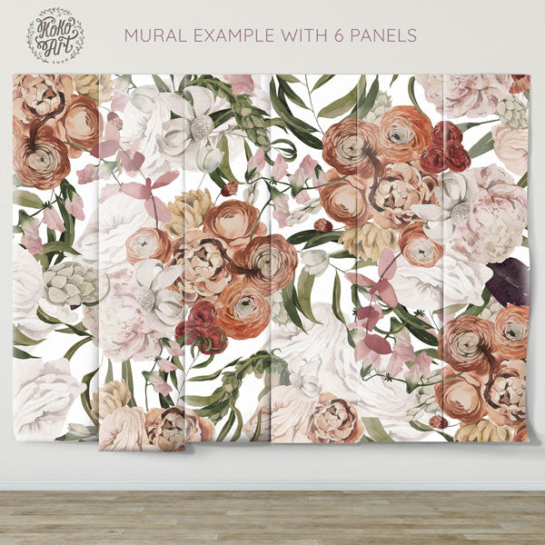 4014-26453 - Koko Taupe Floral Wallpaper by A Street